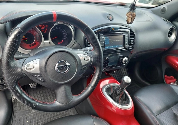 Nissan Juke cena 43900 przebieg: 90714, rok produkcji 2010 z Ińsko małe 79